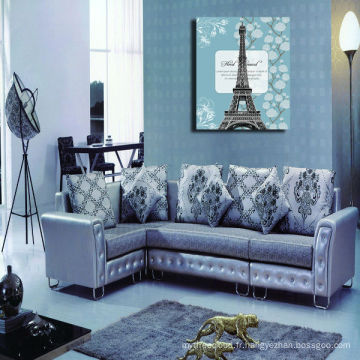 Pop Paris Eiffel Tower Wall Art en toile, impression sur toile